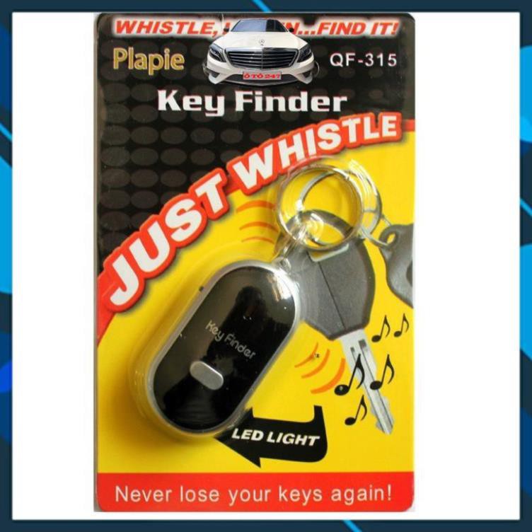 ⚡️KEY FINDER⚡️ Móc Chìa Khóa Huýt Sáo Gắn Thiết Bị Định Vị GPS Có Đèn Nhấp Nháy Chất Lượng Cao