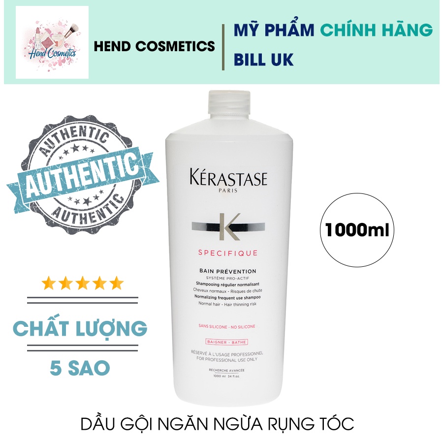 Dầu gội Kerastase shampoo 1000ml