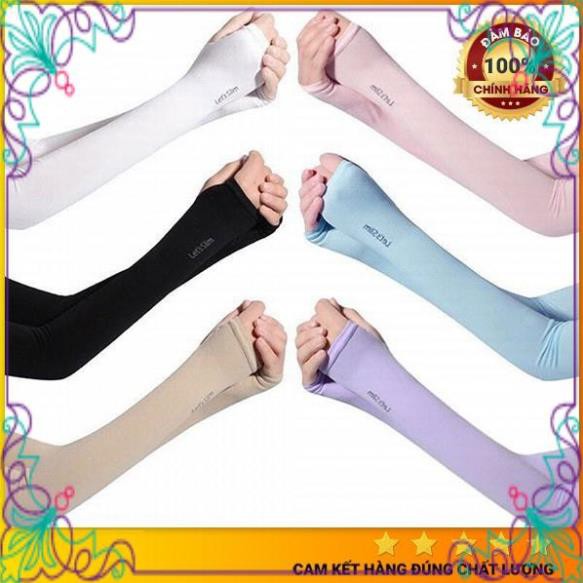 Găng Tay Chống Nắng Hàn Quốc Xỏ Ngón Let's Slim đủ màu Dày Dặn Ngăn Tia UV ( Hàng chuẩn loại 1)