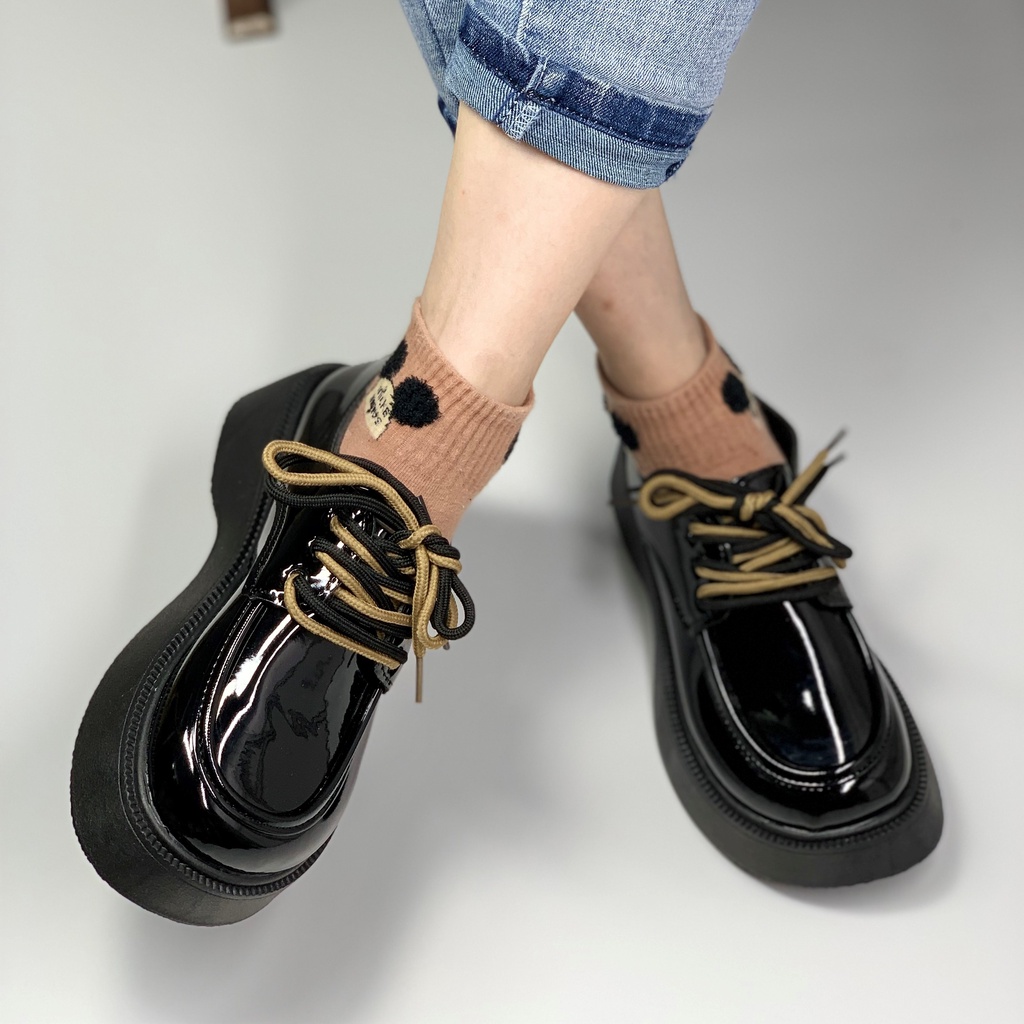 GIÀY OXFORD ULZZANG DA MỊN ĐẾ MỀM ĐỘC QUYỀN LOVESHOES MÃ 2202-3