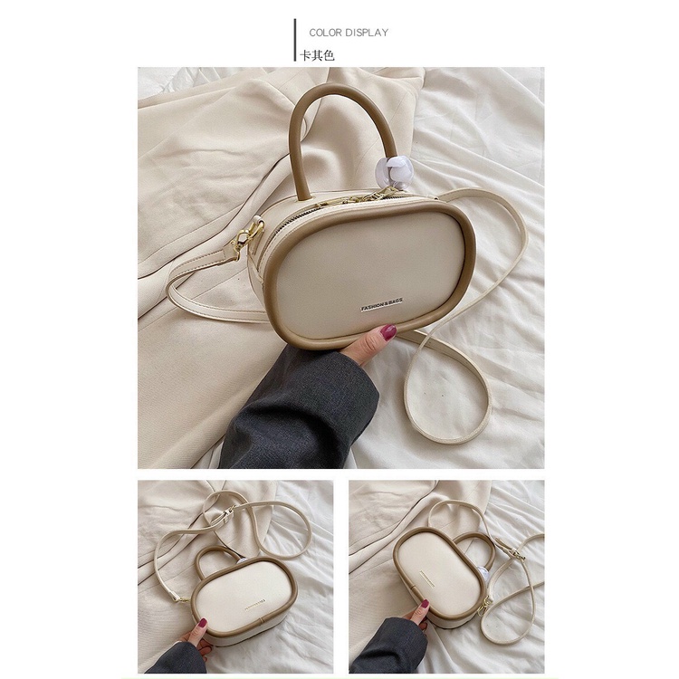 Túi cốp da ngọc size 21cm 4 màu cực xinh