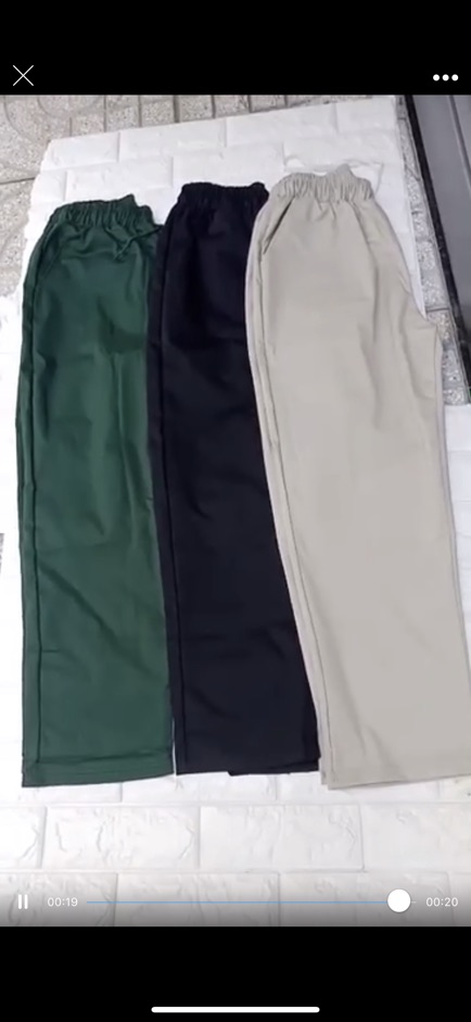 HÌNH THẬT  Quần culottes ống rộng Kaki đẹp. Quần Kaki nữ. | BigBuy360 - bigbuy360.vn