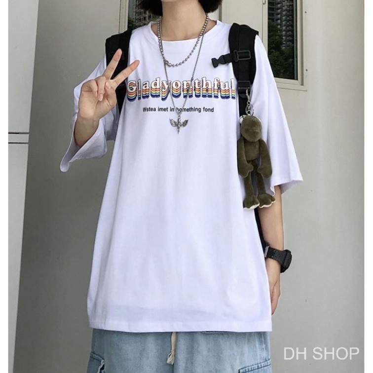 Áo thun tay lỡ Unisex, áo phông form rộng M235 365 SHOP