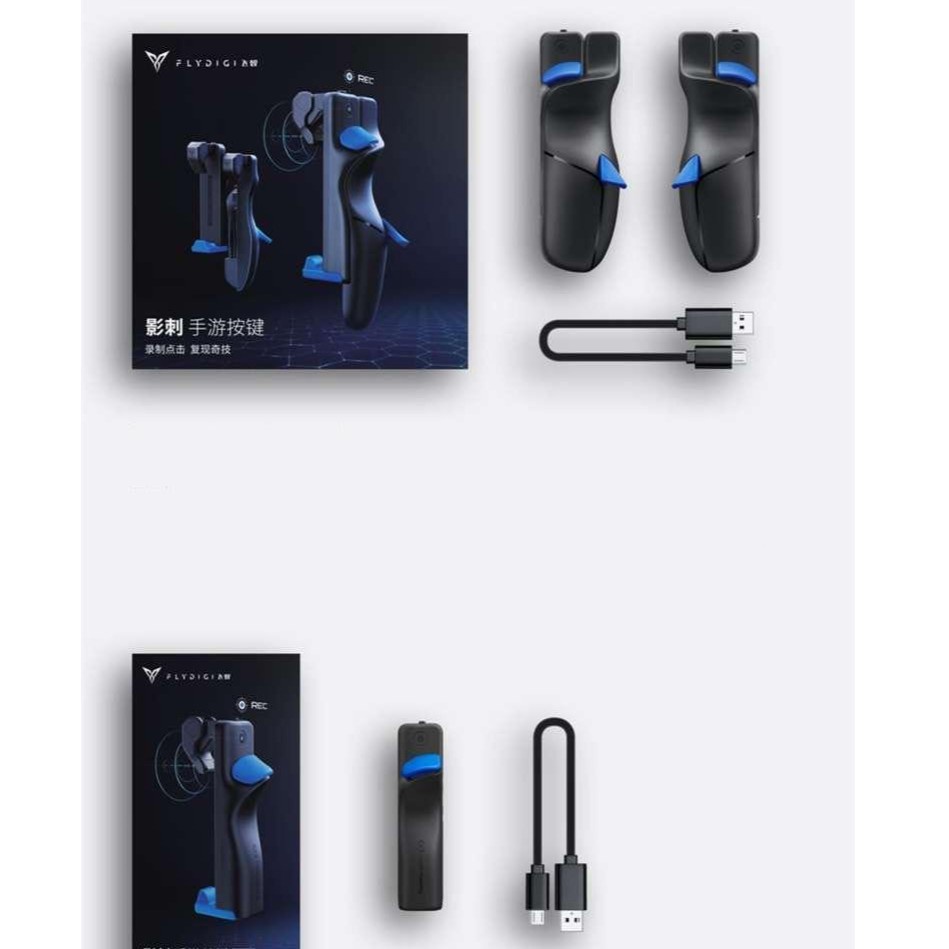 FLYDIGI STINGER 2 PRO | BỘ 2 Nút bắn chơi game cực nhanh, chuẩn xác cho game PUBG, ROS