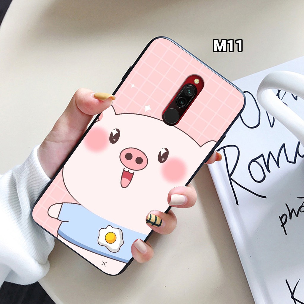 Ốp lưng XIAOMI REDMI 8 in hình heo con xinh xắn