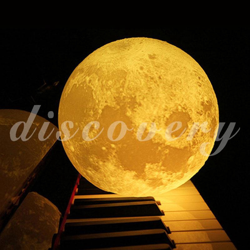 LED moon light 3D table lamp