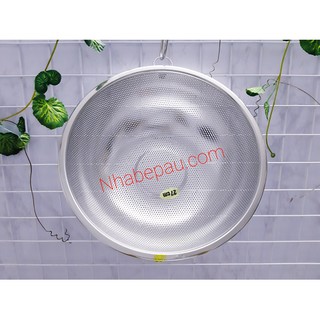 RỔ INOX 304 CAO CẤP 27CM XK (size to, có khoen treo, chân đứng)