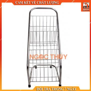 Kệ để sách báo inox
