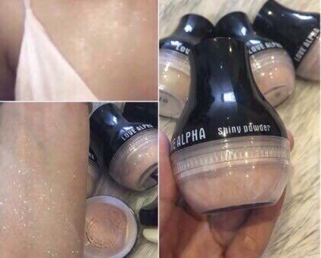 Phấn Phủ Bột Nhũ Love Alpha Shiny Powder