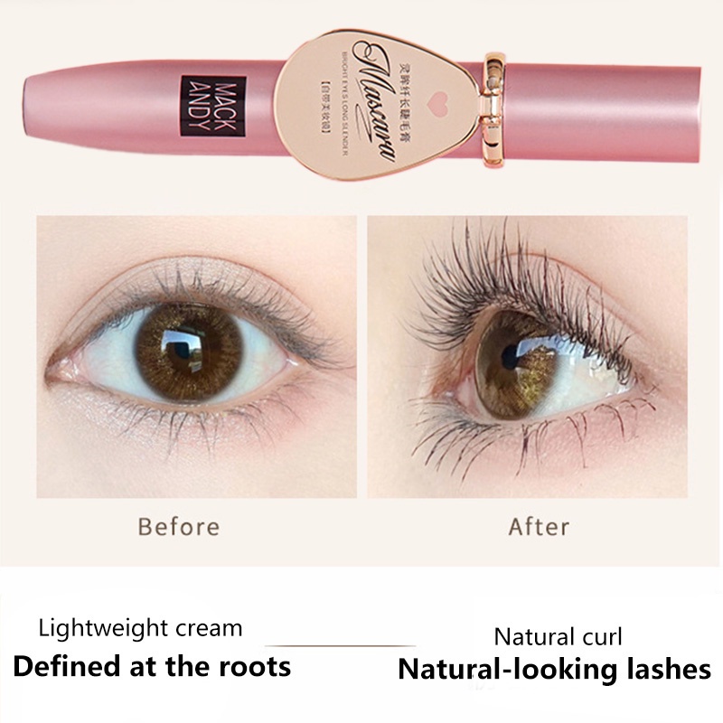 Mascara Kháng Nước Chống Mồ Hôi Không Nhòe Lâu Trôi Chuốt Mi Cong Vút Và Dài Hơn