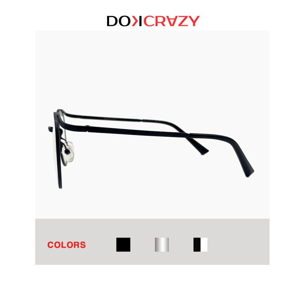 Gọng kính cận cá tính PANZY DOKCRAZY dáng tròn local brand thời trang nam nữ cao cấp phong cách retro Hàn Quốc | BigBuy360 - bigbuy360.vn