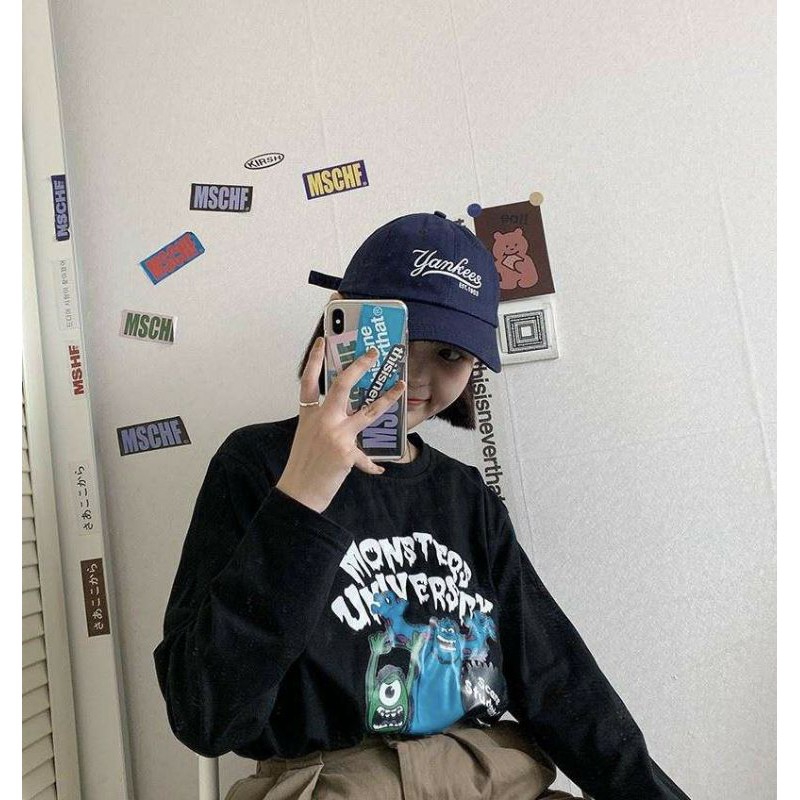 Áo thun tay dài Unisex Monsters