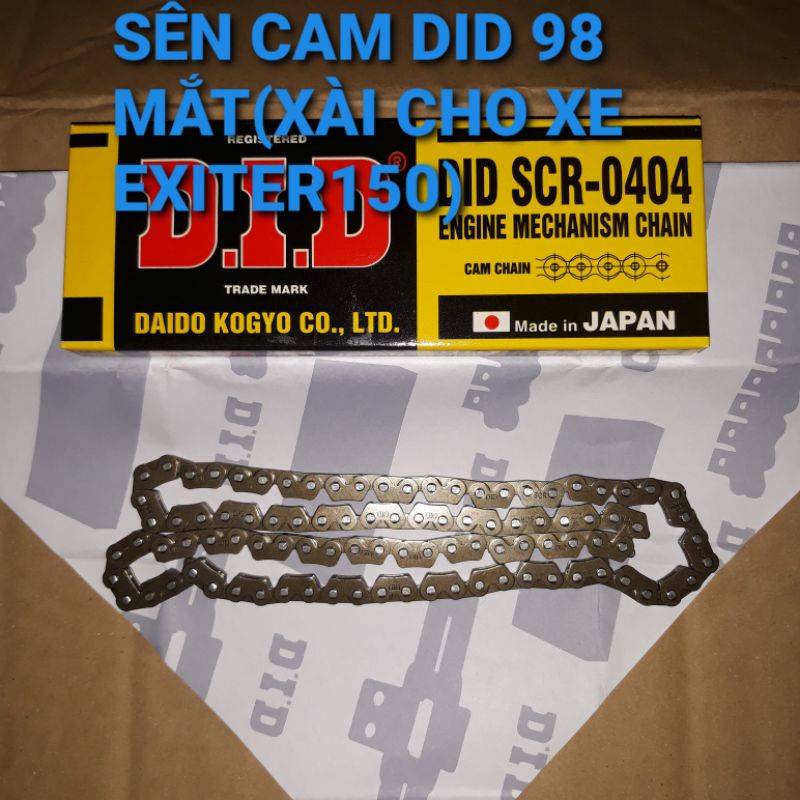 SÊN CAM DID 98 MẮT(XÀI CHO DÒNG XE EXITER150)