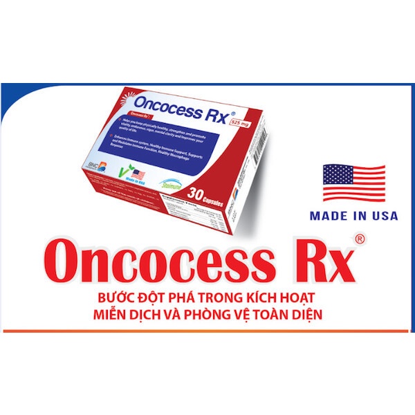 Viên uống ONCOCESS RX - Tăng cường sức khỏe, nâng cao đề kháng