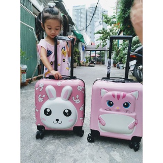 Vali Kéo Mèo Hồng