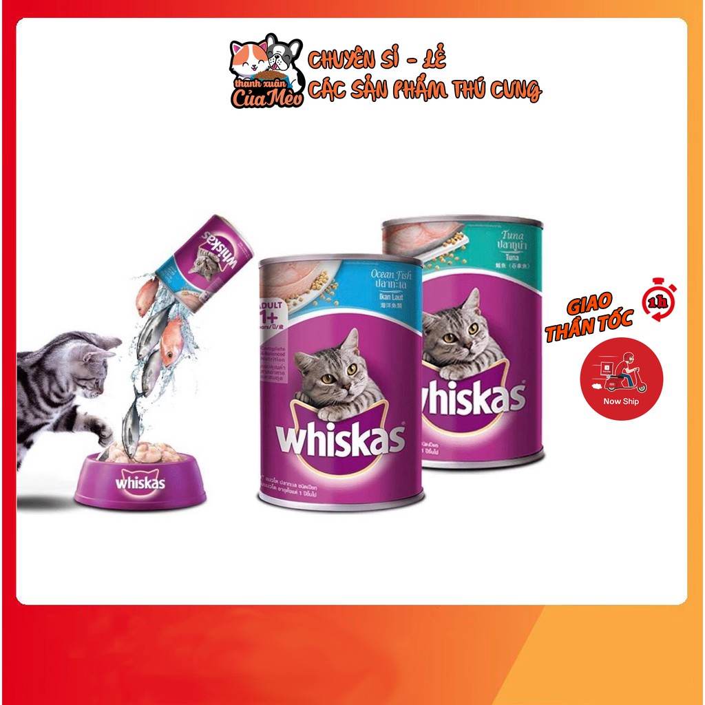 Pate Whiskas Lon ( 400g )