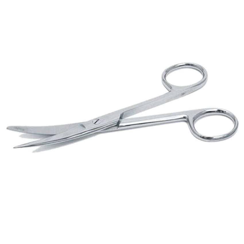 Kéo 10 cm cong 2 đầu nhọn