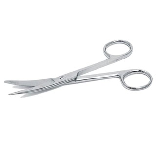Kéo 10 cm cong 2 đầu nhọn