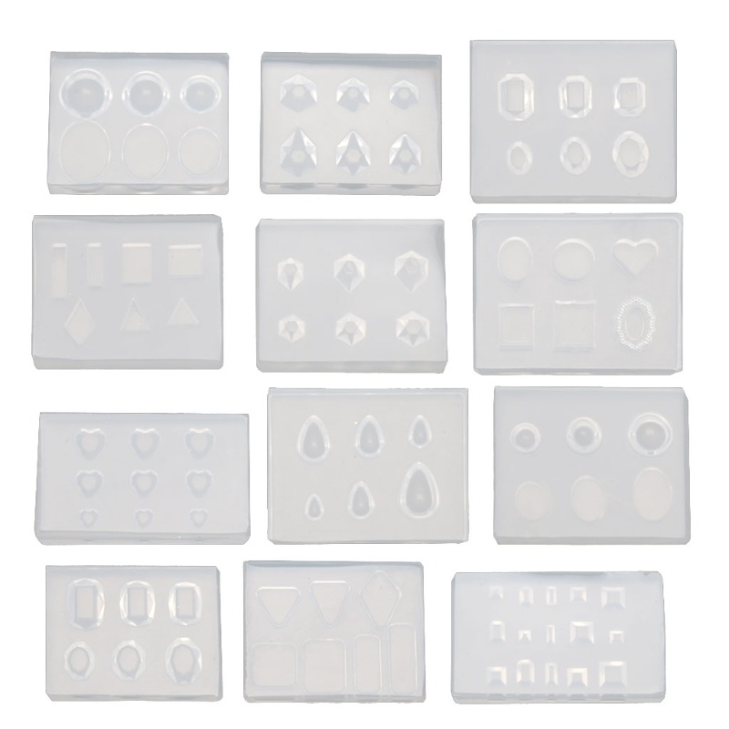 Khuôn Silicone Tạo Hình Kim Cương Làm Đồ Thủ Công DIY Cho Bé