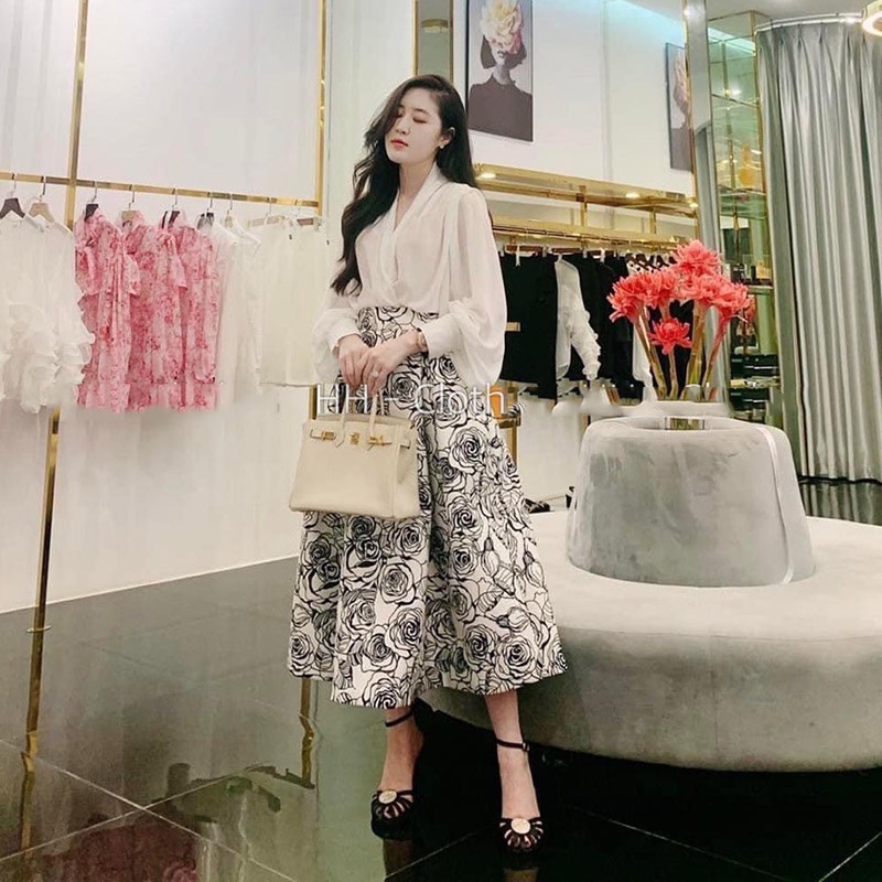 Áo Sơ Mi Kiểu Đắp Chéo Tay Dài Sang Chảnh AP006-Teen 888