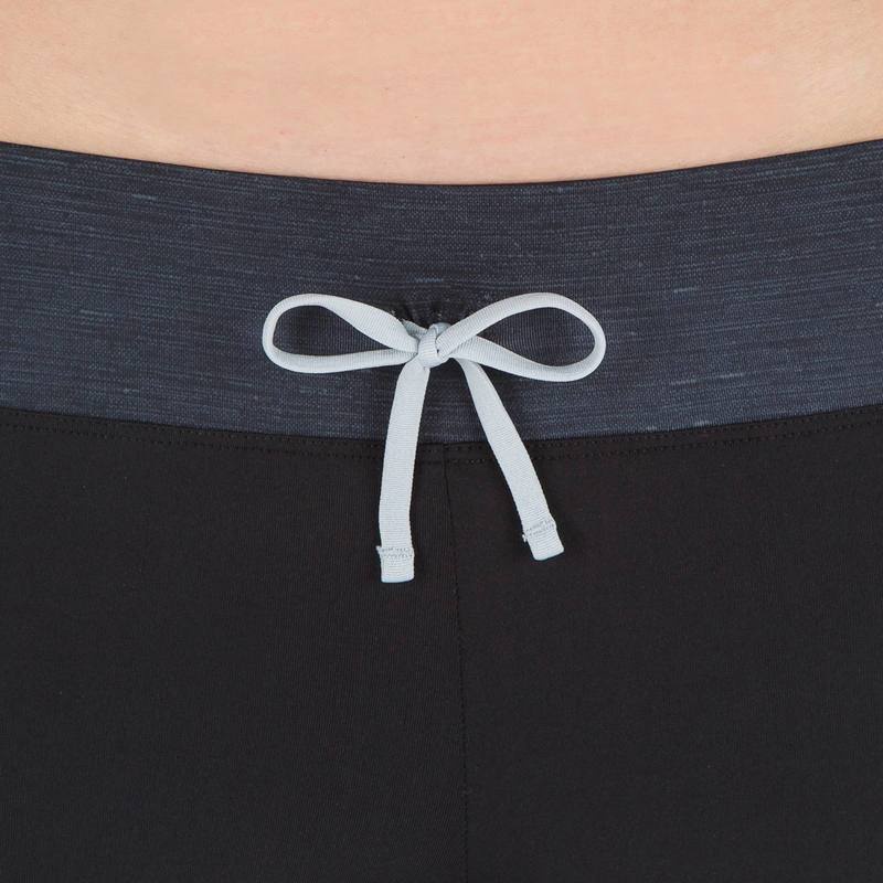 Quần legging chống tia cực tím chơi lướt sóng Decathlon OLAIAN 500 cho nữ - Đen