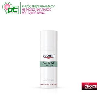Kem dưỡng giảm mụn & kiểm soát nhờn eucerin proacne a.i mattifying fluid 50ml