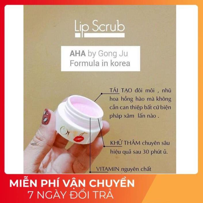 [FREESHIP]  Ủ Môi Hồng Gong Ju , Lip Scrub ( Hàng Chuẩn)