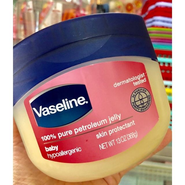 Sáp Vaseline Original 100% pure petroleum jelly 49g nội địa USA