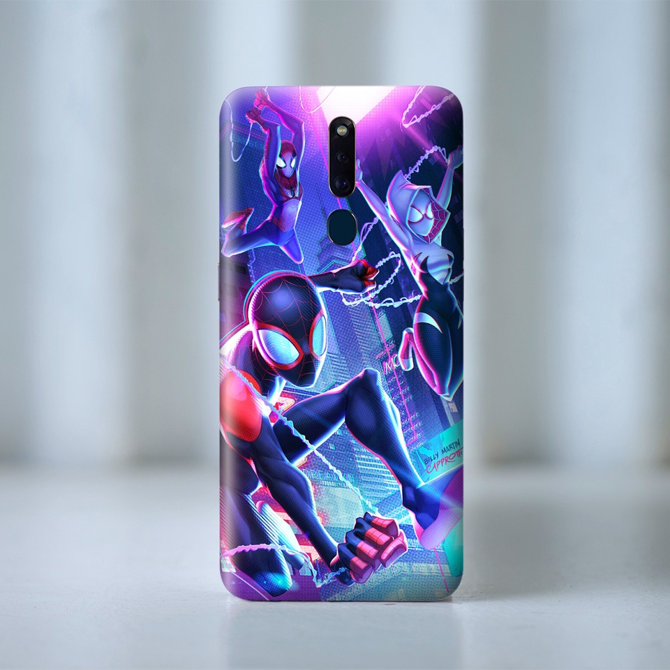 Miếng Dán Skin Điện Thoại In Hình Spider Man Người Nhện Cho Iphone 7/ 8/ X/ XS/ 11/ 11 Pro Max Và Các Dòng Máy Android