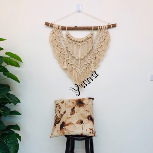 Macrame treo tường hình thật