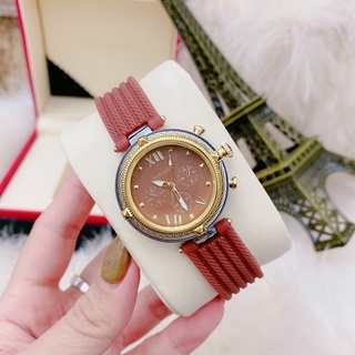 Đồng hồ đeo tay thời trang, đồng hồ nữ đẹp cao cấp VERSACE dây cao su silicon chống nước mới