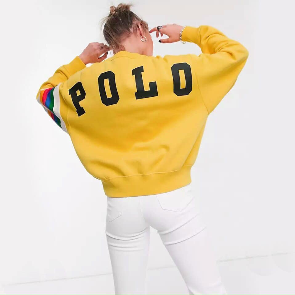 Áo Polo Ralph LaurenRainbow-Trim | BigBuy360 - bigbuy360.vn