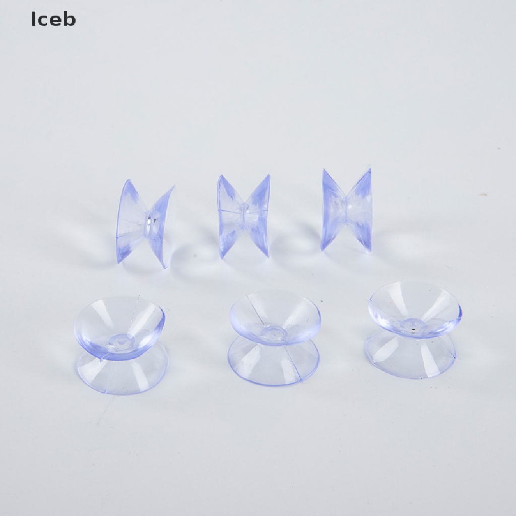 Ic Mới 10 Cốc Hút Hai Mặt Bằng Nhựa Cho Kính / Cốc Hút