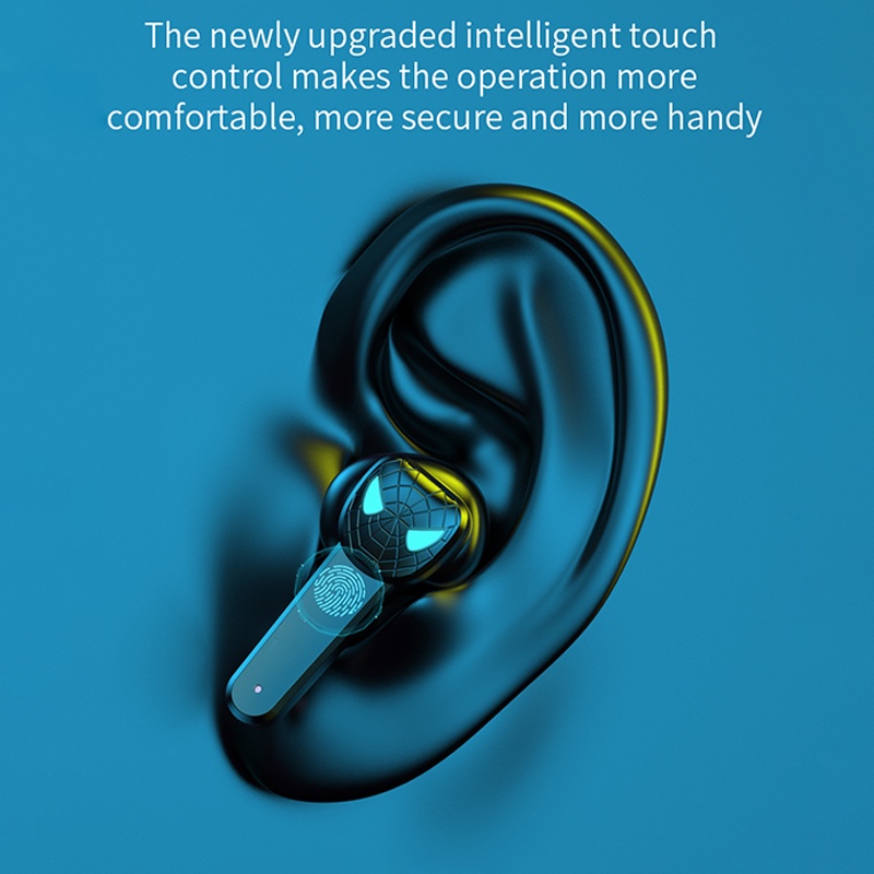 Tai Nghe Bluetooth 5.1 Không Dây VG10 Có Đèn LED Cho iPhone Xiaomi Android