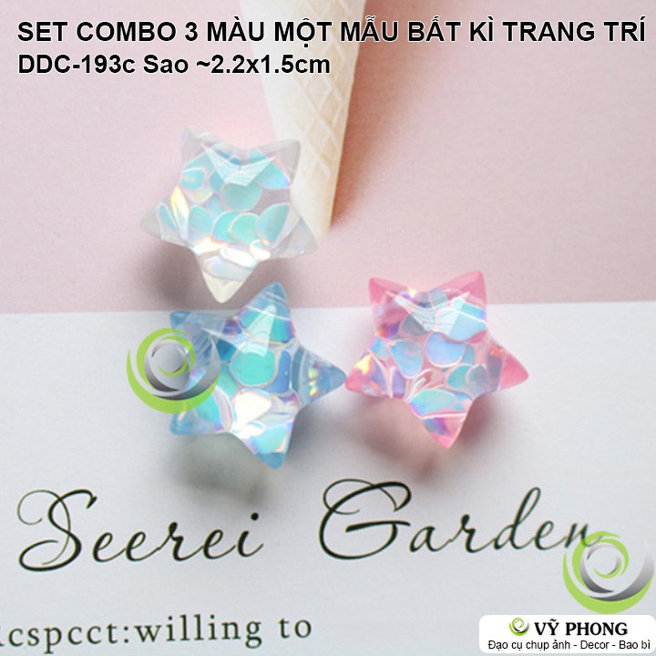 SET COMBO 3 MÀU MỘT MẪU BẤT KÌ CÓ HẠT NƯỚC BÊN TRONG TRANG TRÍ CHỤP HÌNH ĐẠO CỤ CHỤP ẢNH SẢN PHẨM INS DDC-193