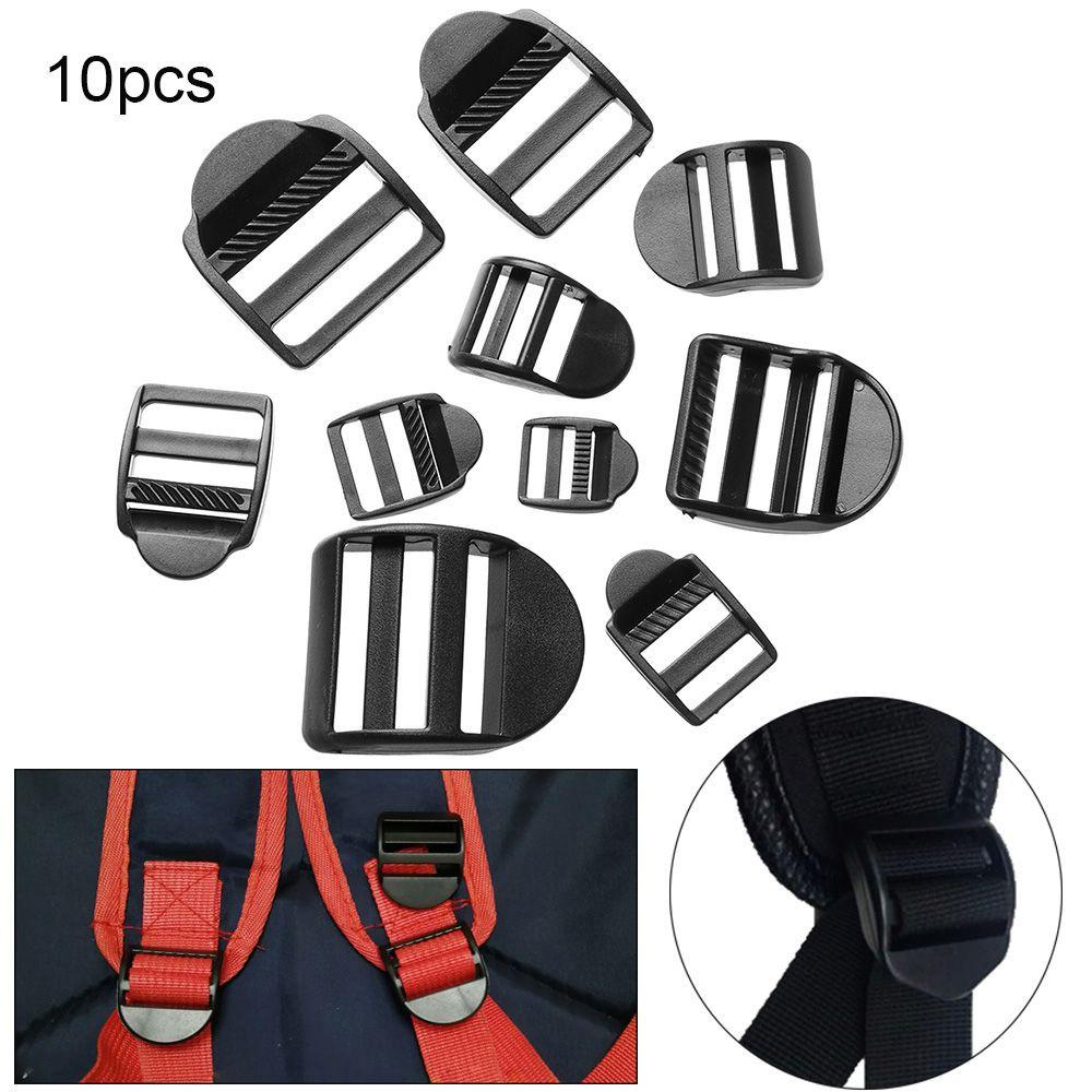 Set 10 Móc Khóa Nhựa Tiện Dụng Mang Theo Du Lịch Cắm Trại