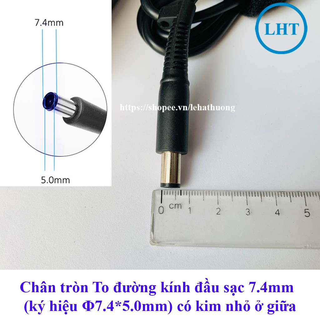 SẠC/ Adapter Laptop HP CHÂN KIM TO 18.5V - 3.5A - 65W (Tặng kèm dây nguồn) nhập khẩu