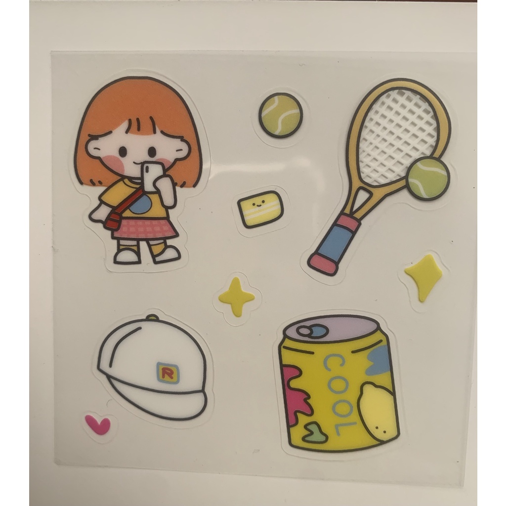 Sticker 2d/ sticker dán mini ngộ nghĩnh cho bé