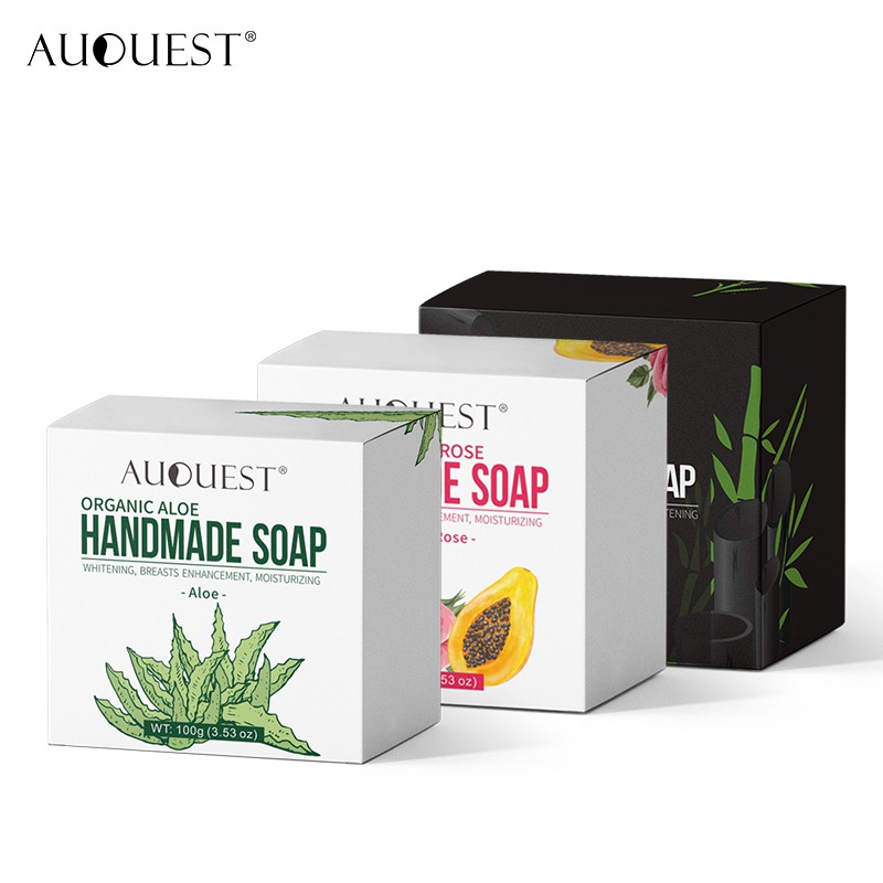 Xà phòng AUQUEST đa năng dưỡng trắng và tẩy tế bào chết 100g