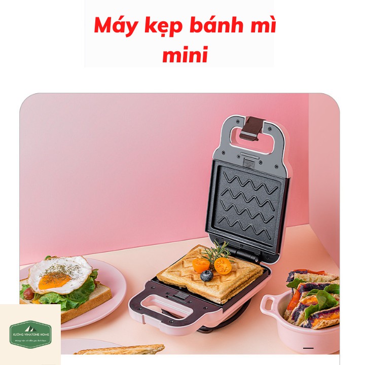 Máy Nướng Bánh Mỳ-Máy Kẹp Nướng Bánh Mì Sandwich - Waffle -Bánh Quế - Hotdog -Làm Bữa Sáng Cho Gia Đình Vô Cùng Tiện Lợi