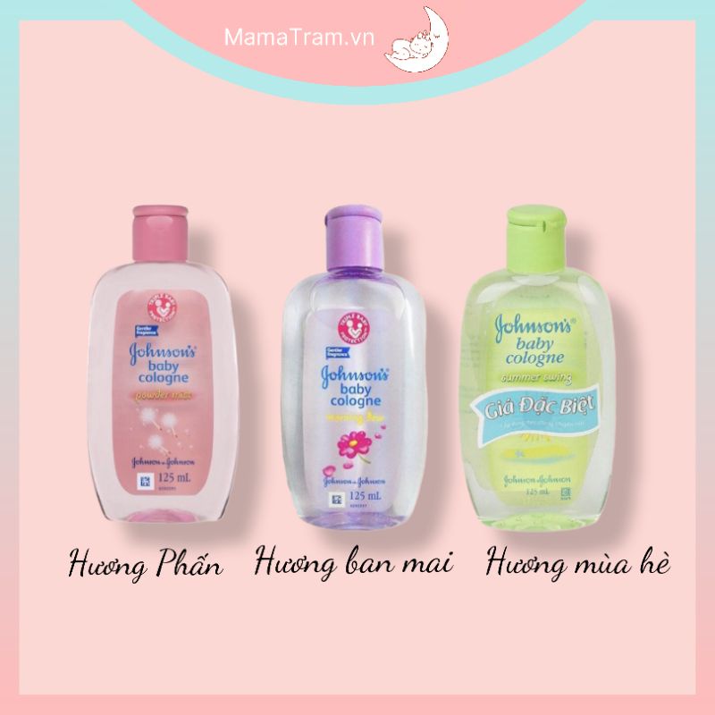 Nước Hoa Cho Bé - Nước Hoa JOHSON'S BABY Dành Cho Trẻ Em Và Trẻ Sơ Sinh 50ml, 125ml