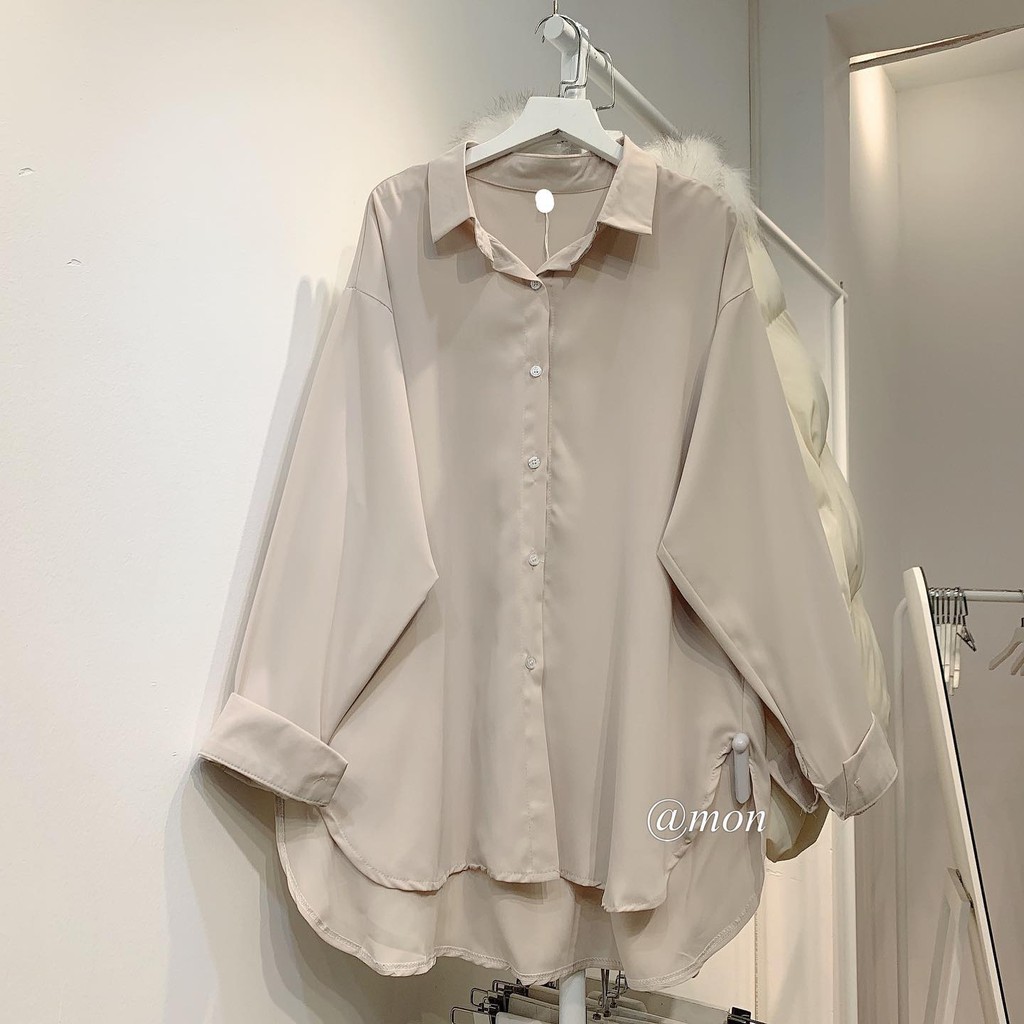 [Mã WASKT304 giảm 15% tối đa 30K đơn 99K] 2101379 SƠ MI LỤA 4 MÀU | BigBuy360 - bigbuy360.vn