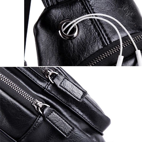 Túi Đeo Chéo Da Nam Thời Trang Hàn Quốc BAM030