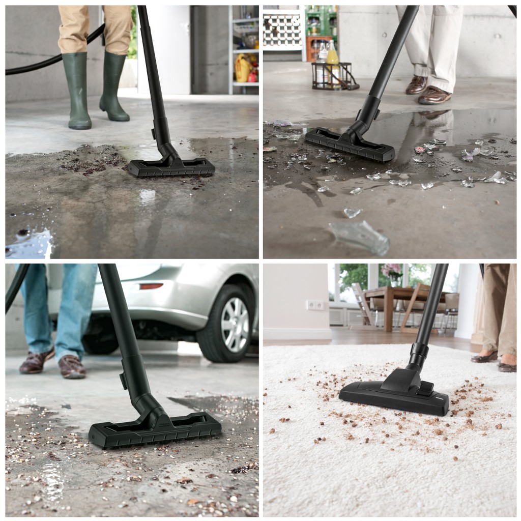 (Sản xuất Romania) Máy hút bụi đa năng Karcher WD 2 Cartridge Filter Kit công suất 1000w màu vàng | BigBuy360 - bigbuy360.vn