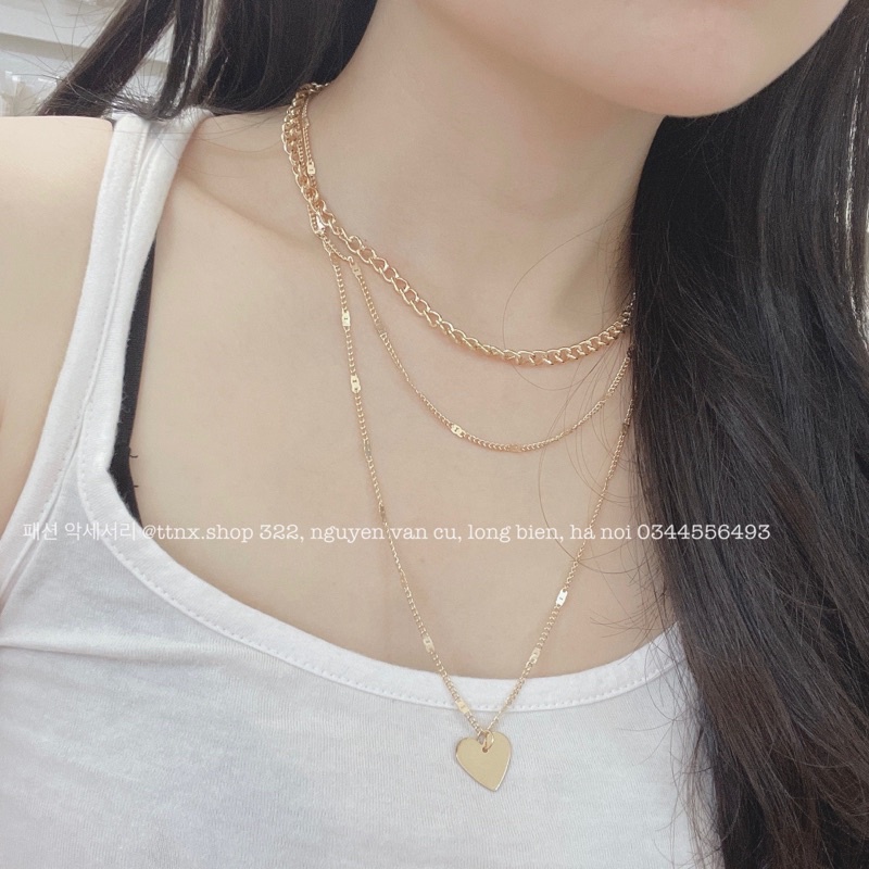 ẢNH THẬT VÒNG CỔ 3 TẦNG CAO CẤP