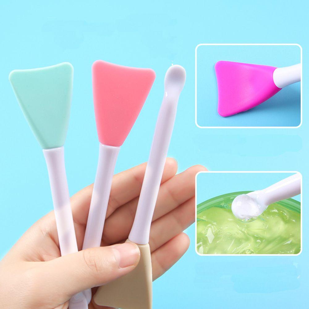 Cọ Silicone Hai Đầu Tán Kem Nền Chăm Sóc Da Mặt