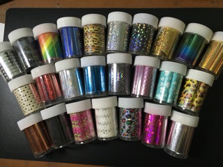 Giấy foil dán móng