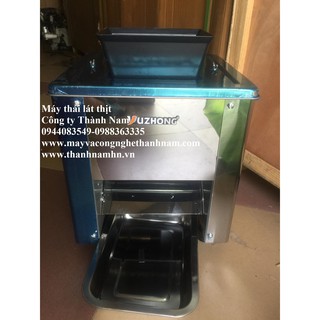 Máy thái thịt tươi sống,máy thái thịt inox lưỡi dao 2mm,2,5mm,3,5mm