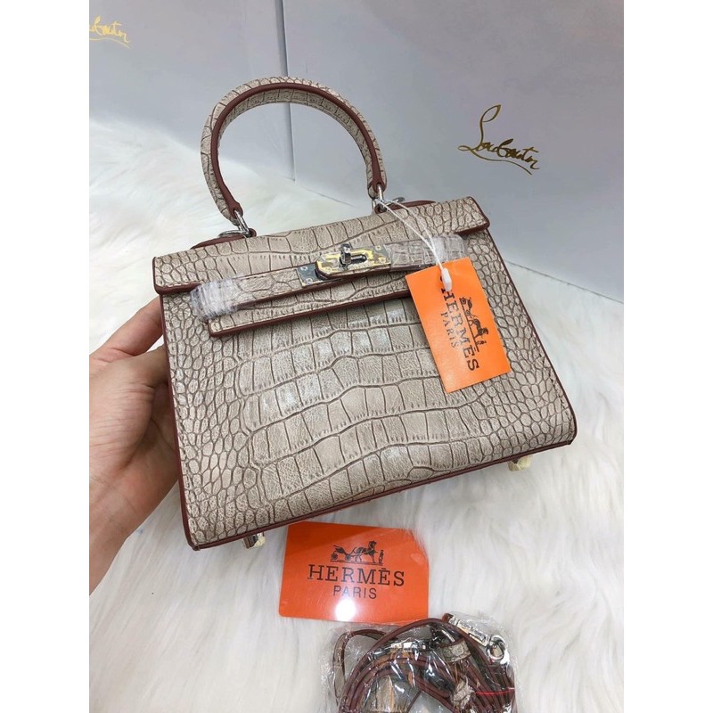 Túi Her.merr vân da