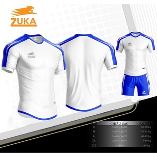 Áo đá bóng không logo zuka 1